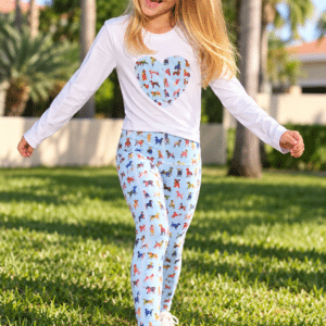 Blue Buddies - Kids Leggings