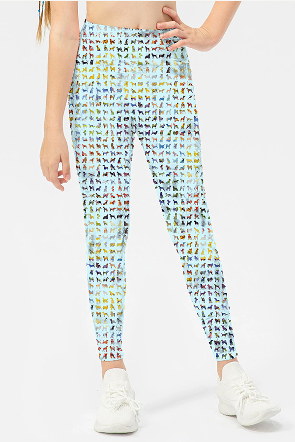 Blue Buddies - Kids Leggings