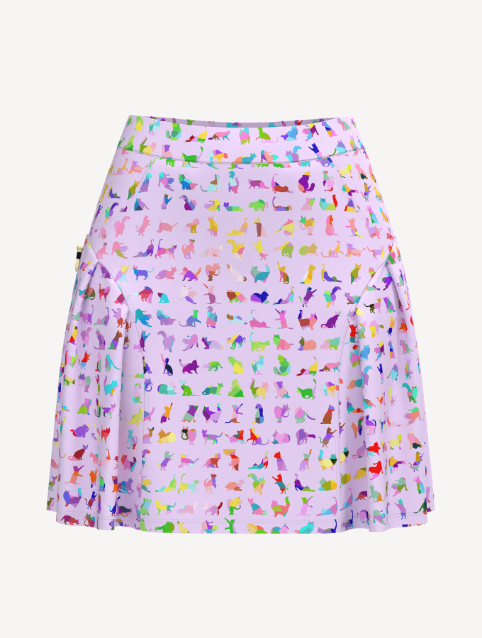 Crazy Cats - Golf Skort