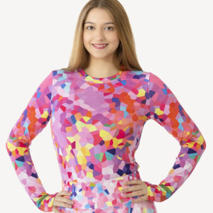 pink long sleeve shirts
