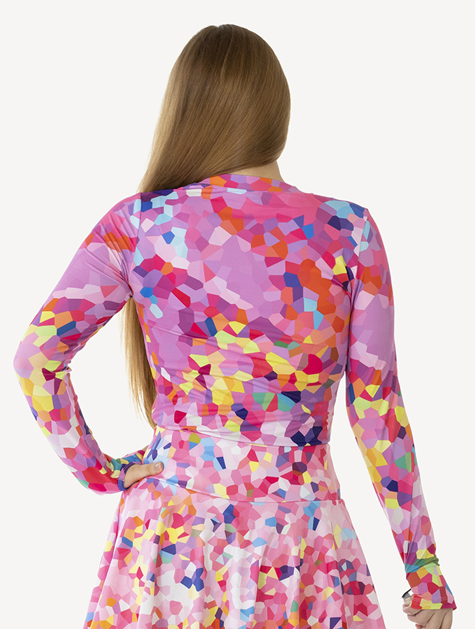 Pink Confetti - Long Sleeve Shirts
