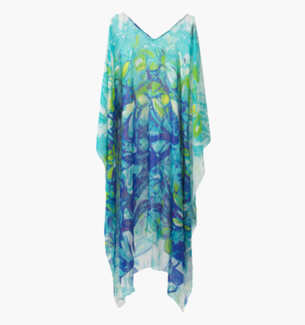 Maya Turquoise Caftan