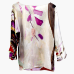 Weeping Cherry Silk Blouse