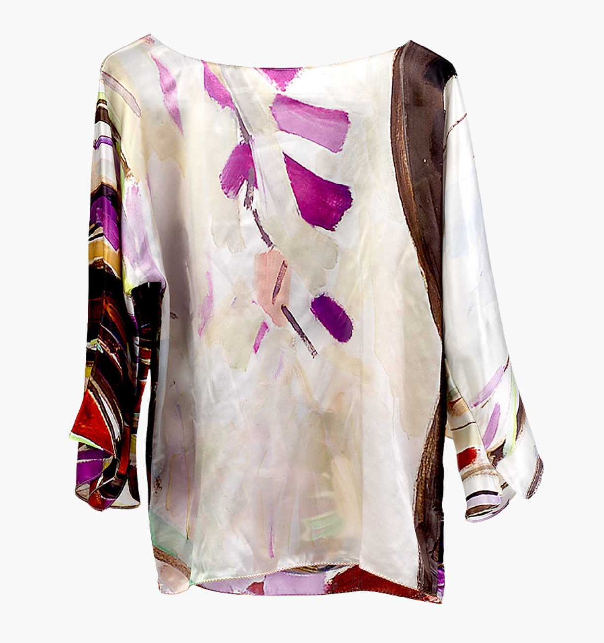 Weeping Cherry - Silk Blouse