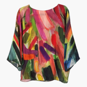 Exhilarated- Silk Blouse
