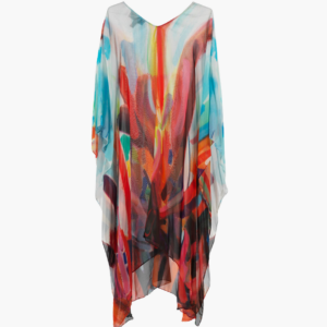 Fiery Belted Caftan