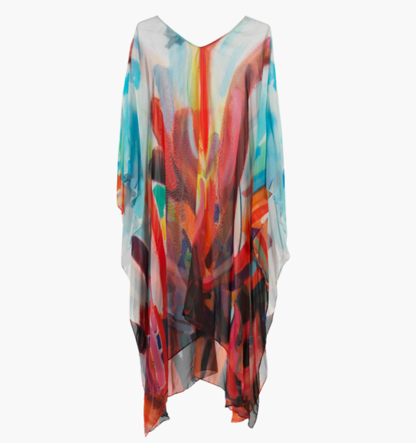 Fiery Belted Caftan