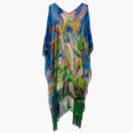 Blossoming Belted Caftan