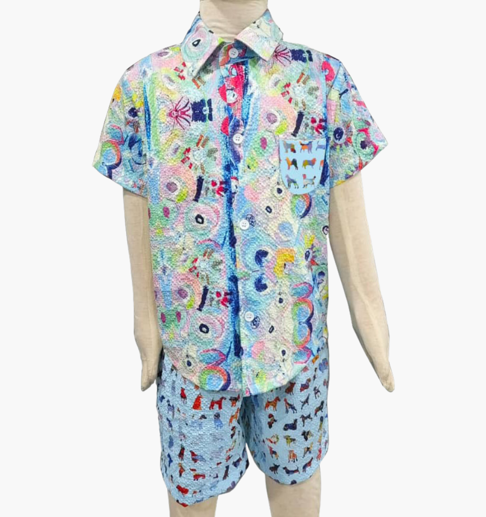 Blue Buddies - Boys Outfit - Kids Wear