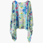 Blue Pizzazz Poncho