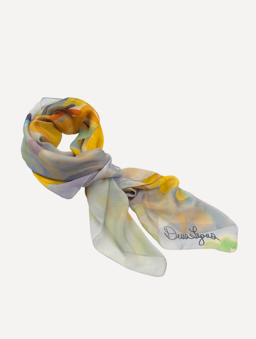 Jubilant - Silk Charmeuse Scarf