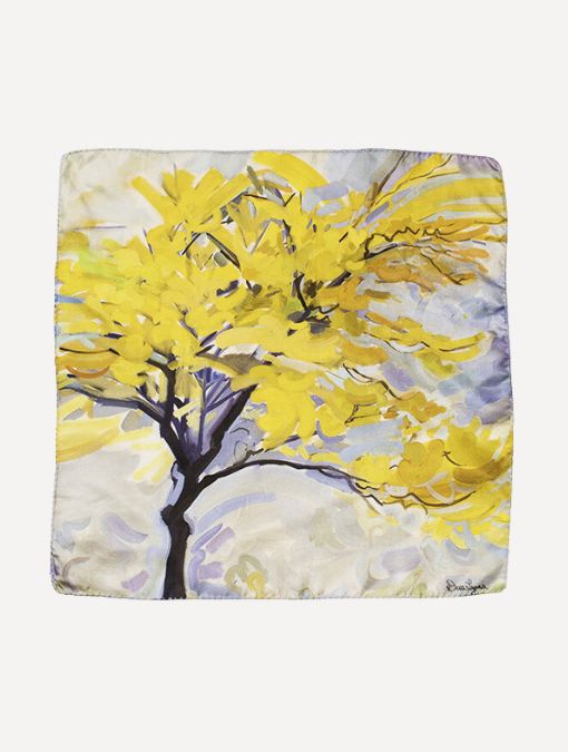 Jubilant - Silk Charmeuse Scarf