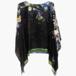 Eden Charmeuse Silk Poncho