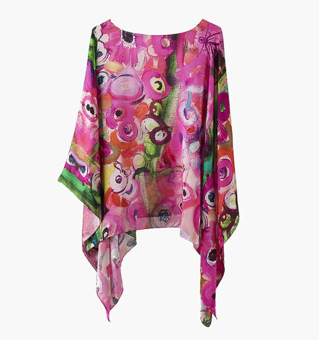 Fuschia Fantasy - Poncho