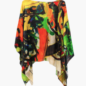 Hope Charmeuse Silk Poncho