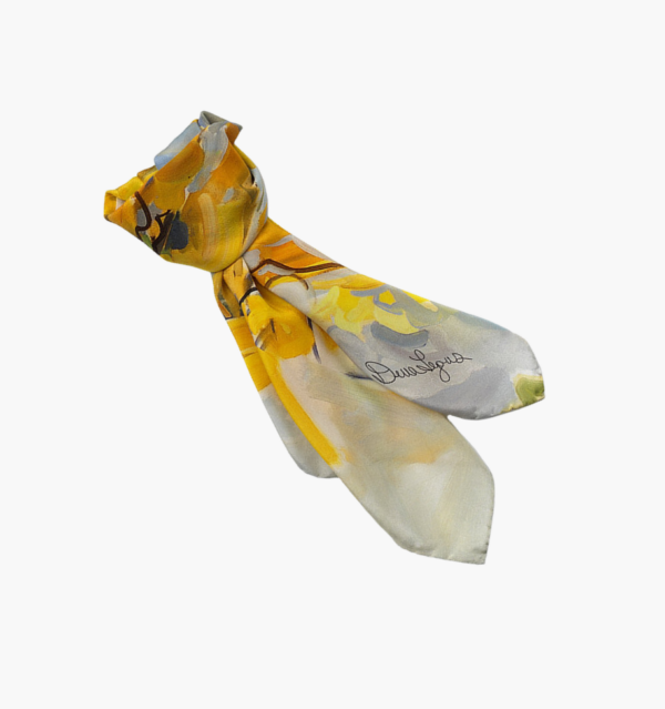 Jubilant 24" Silk Scarf