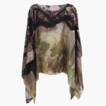 Momentum – Charmeuse Silk Poncho