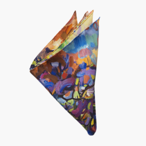 Sunday Fun Day Silk Pocket Square