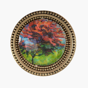 Fiery Maple Gold - Magnetic Pin