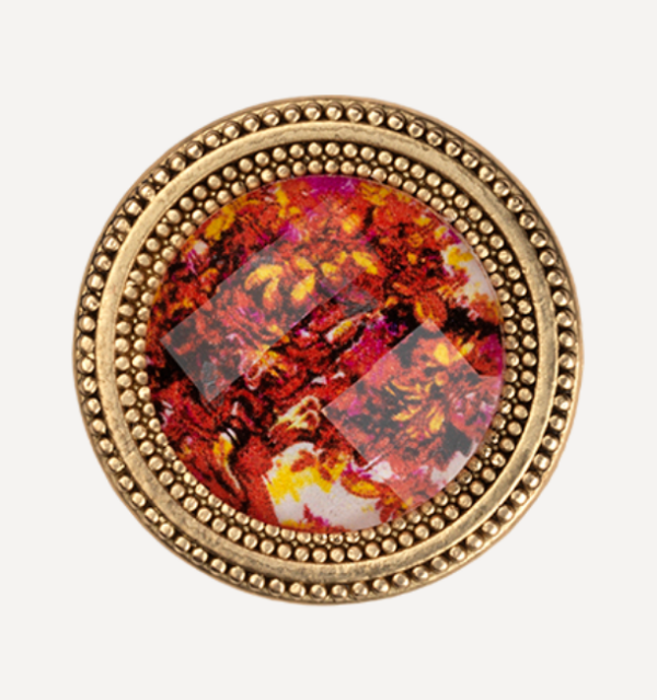 Red Maya Gold – Magnetic Pin