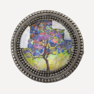 Sunday Fun Day Silver - Magnetic Pin