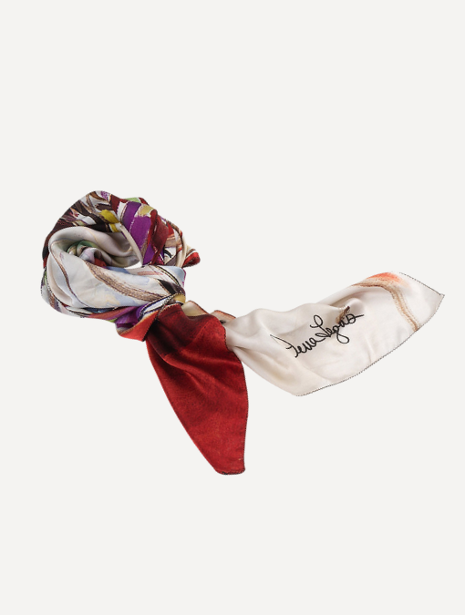 Weeping Cherry - Silk Charmeuse Scarf