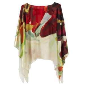 Freedom - Charmeuse Silk Poncho