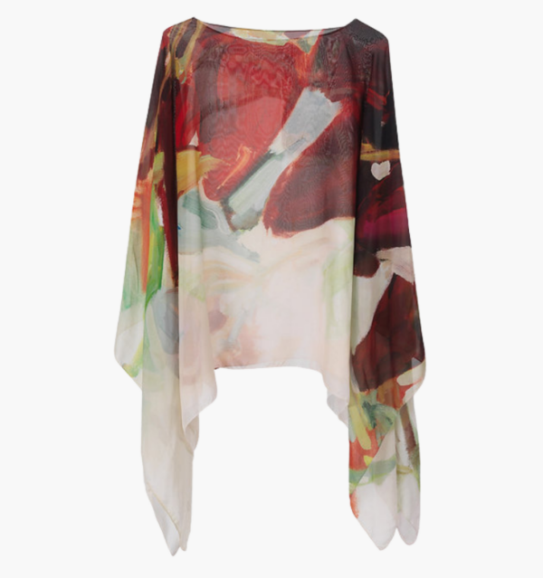 Freedom Georgette Poncho