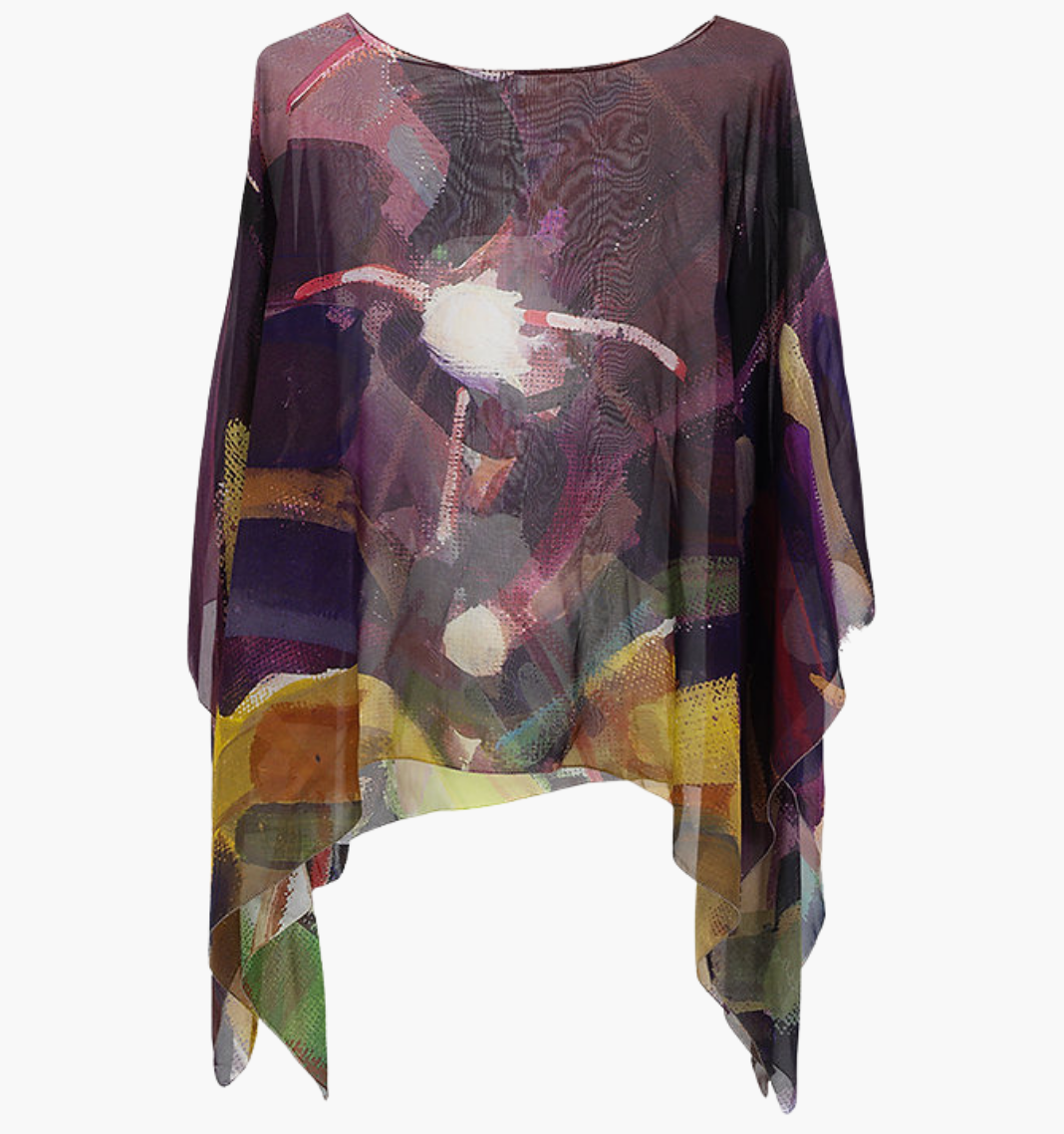 Seduction - Charmeuse Silk Poncho