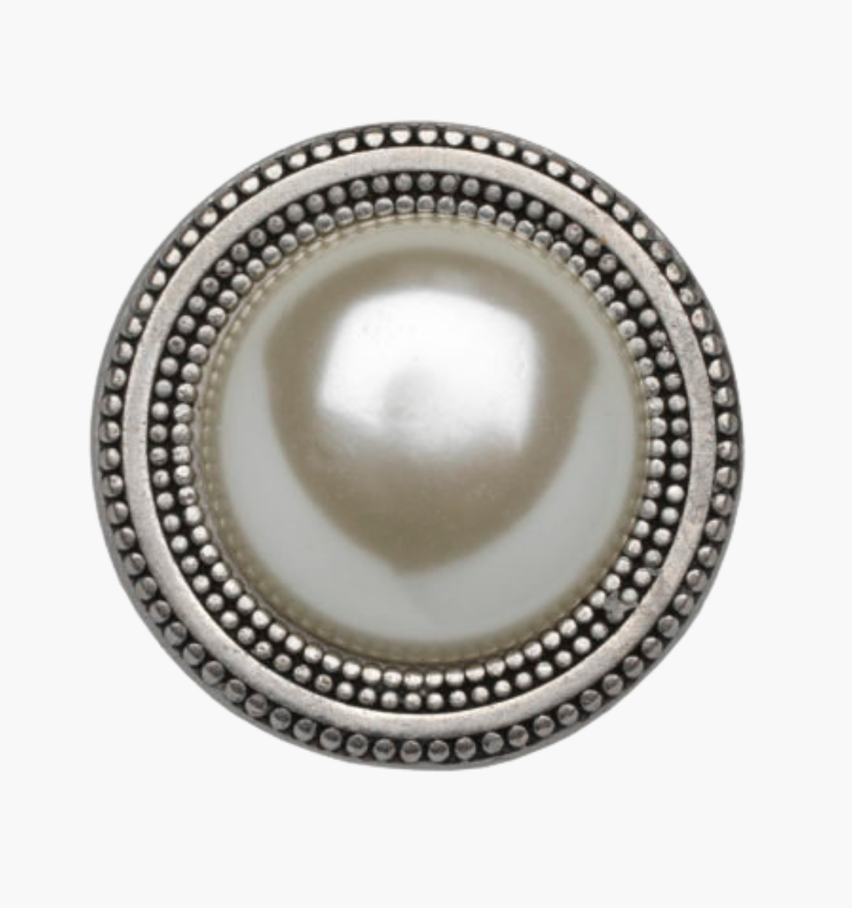 Pearl Silver Magnetic Pin