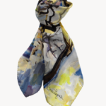 Springtime 24_ silk scarf