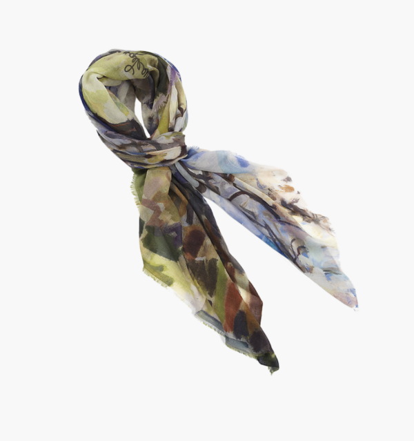 Springtime 24" Silk Scarf