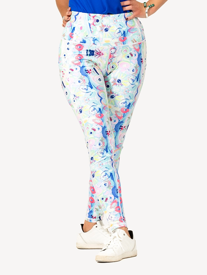 Blue Pizzazz - Leggings