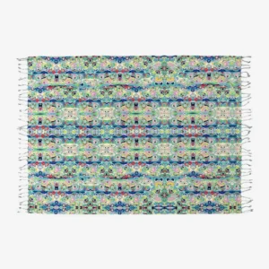 Blue Pizzazz - Bed Throw