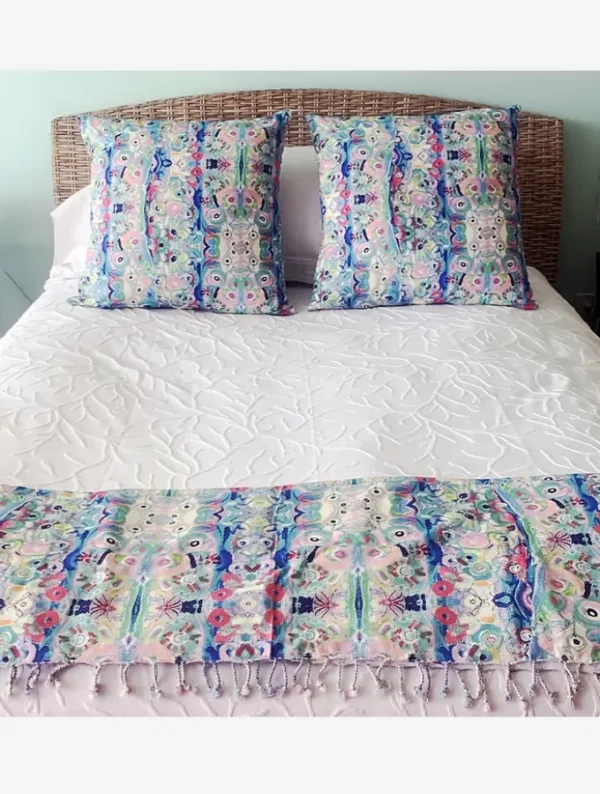 Blue Pizzazz - Bed Throw