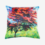 Fiery Maple - Satin Pillow