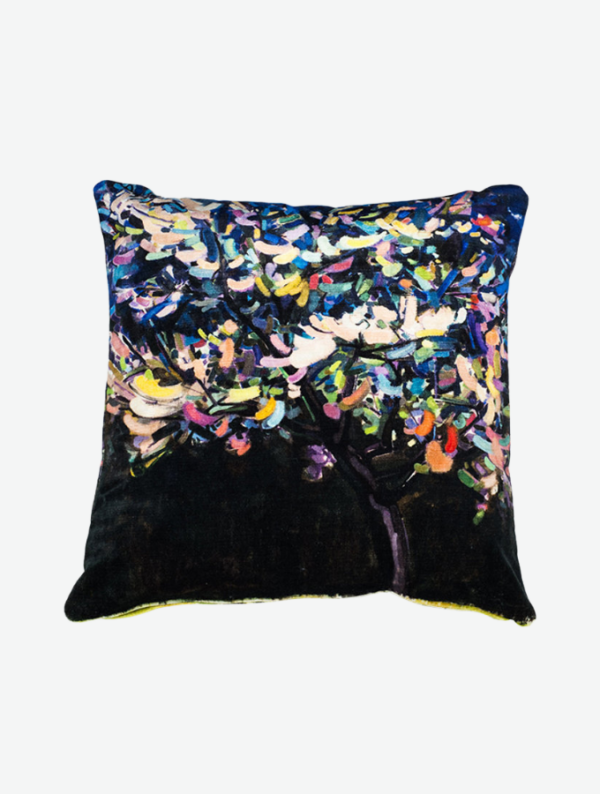 Cherry Blossoms - Velour Pillow