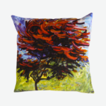 Fiery Maple - Velour Pillow