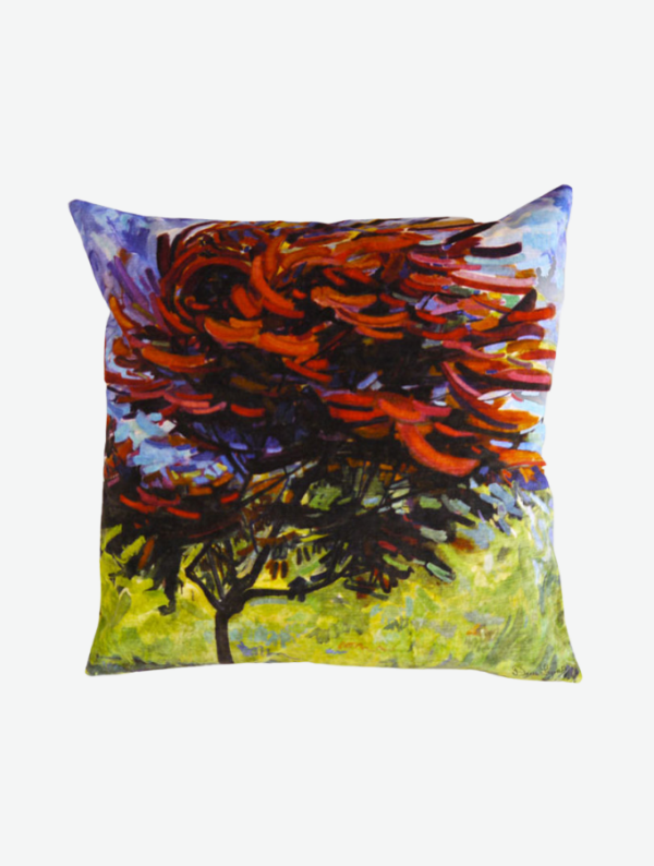 Fiery Maple - Velour Pillow