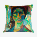 Self Portrait - Velour Pillow