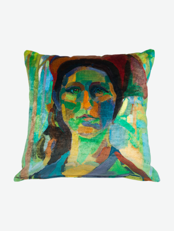 Self Portrait - Velour Pillow