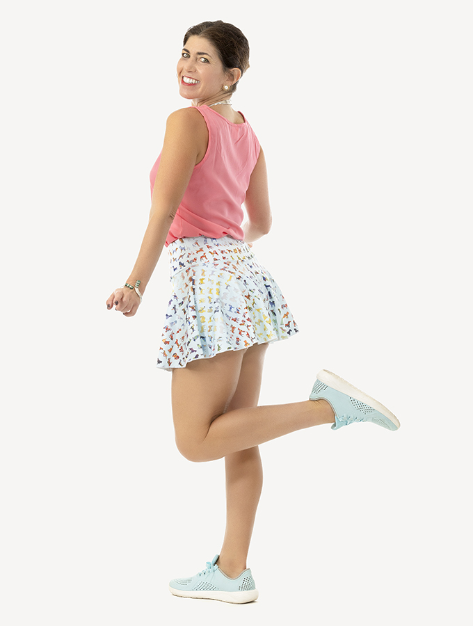 Blue Buddies - Tennis Skort