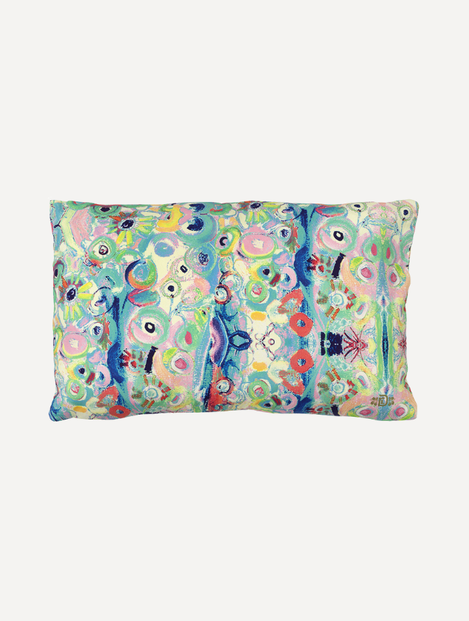 Blue Pizzazz Pillow Lumbar