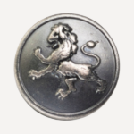 Pewter Lion (Silver) - Magnetic Pin