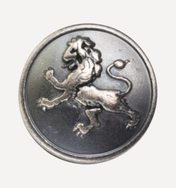 Pewter Lion (Silver) - Magnetic Pin