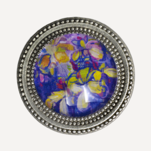 Purple Fantasy Silver - Magnetic Pin