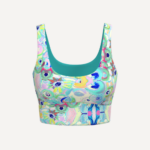 Blue Pizzazz - Sports Bra