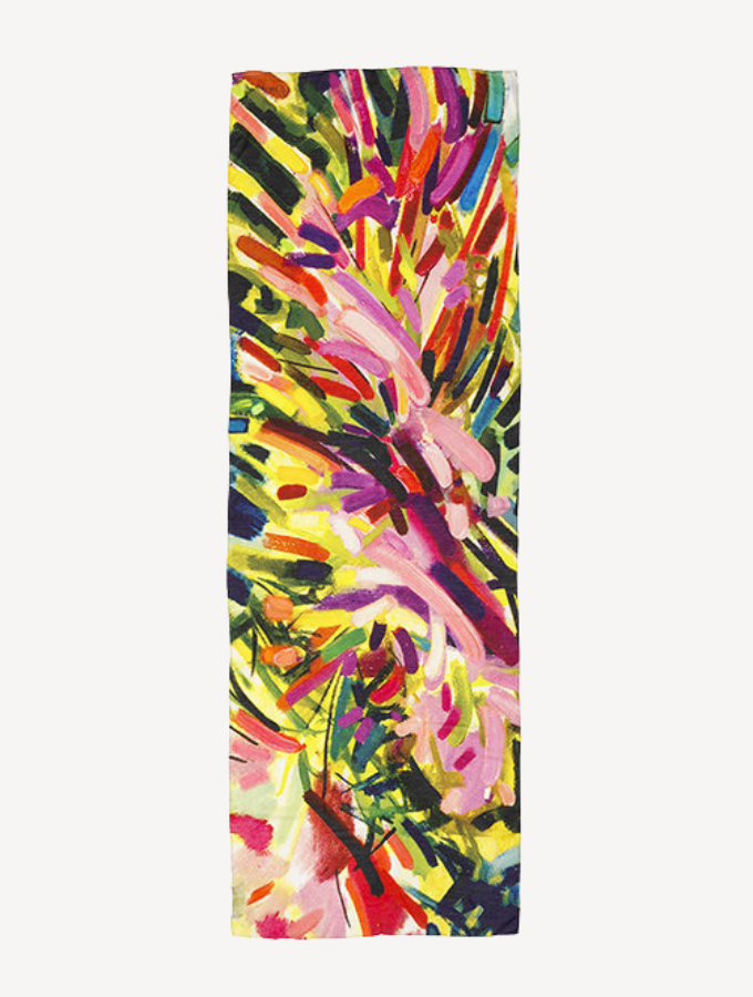 Exhilarated - Cotton Silk Scarf