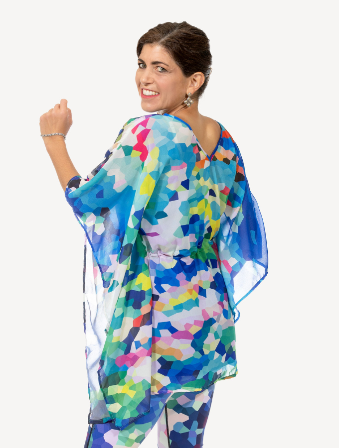 Blue Confetti - Tunic