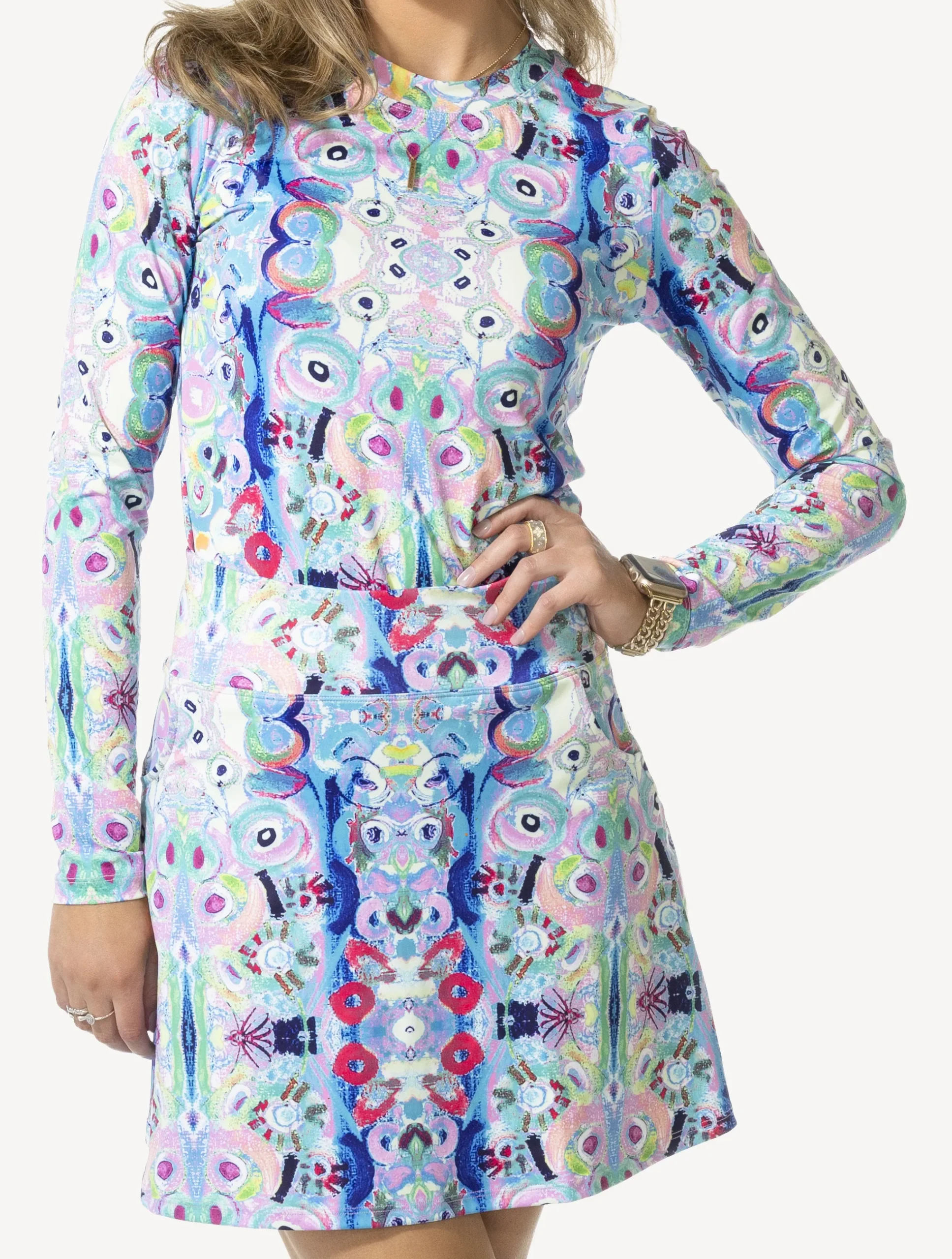 Blue Pizzazz - Long Sleeve Shirts
